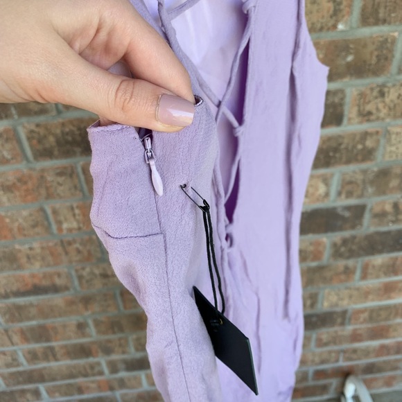 NBD x Naven Twins Headspins Laced Back Mini Dress - Picture 6 of 8